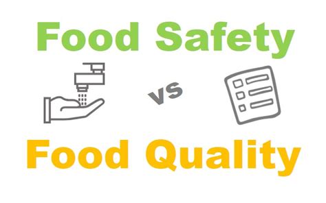 are food safety and food quality the same